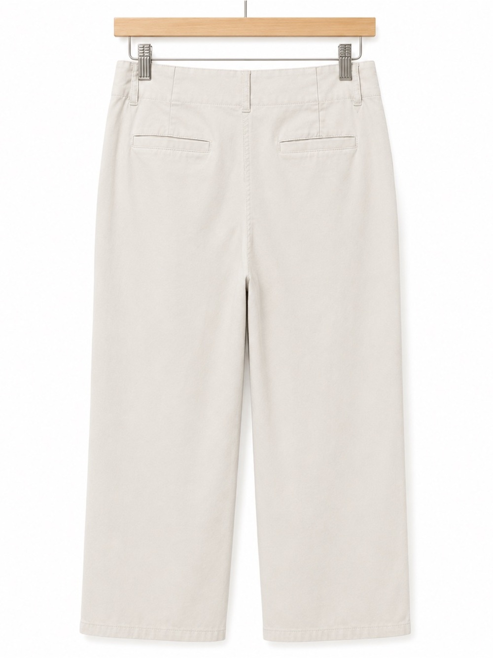 Aritzia Wilfred Free Wide Leg High Rise Trouser Pants Beige Size 6 - Picture 2 of 7